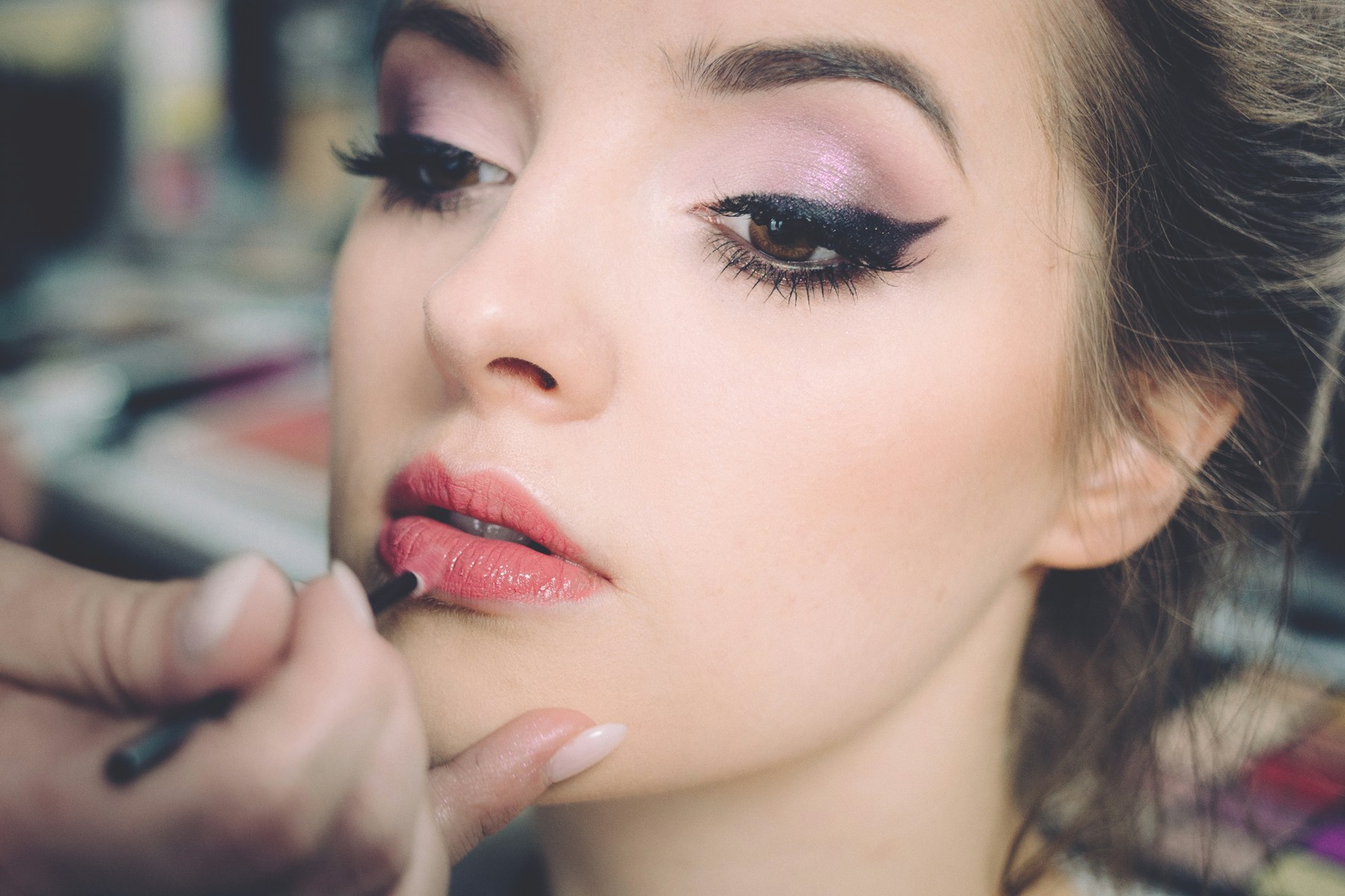 Soft beauty atmosphere with natural textures